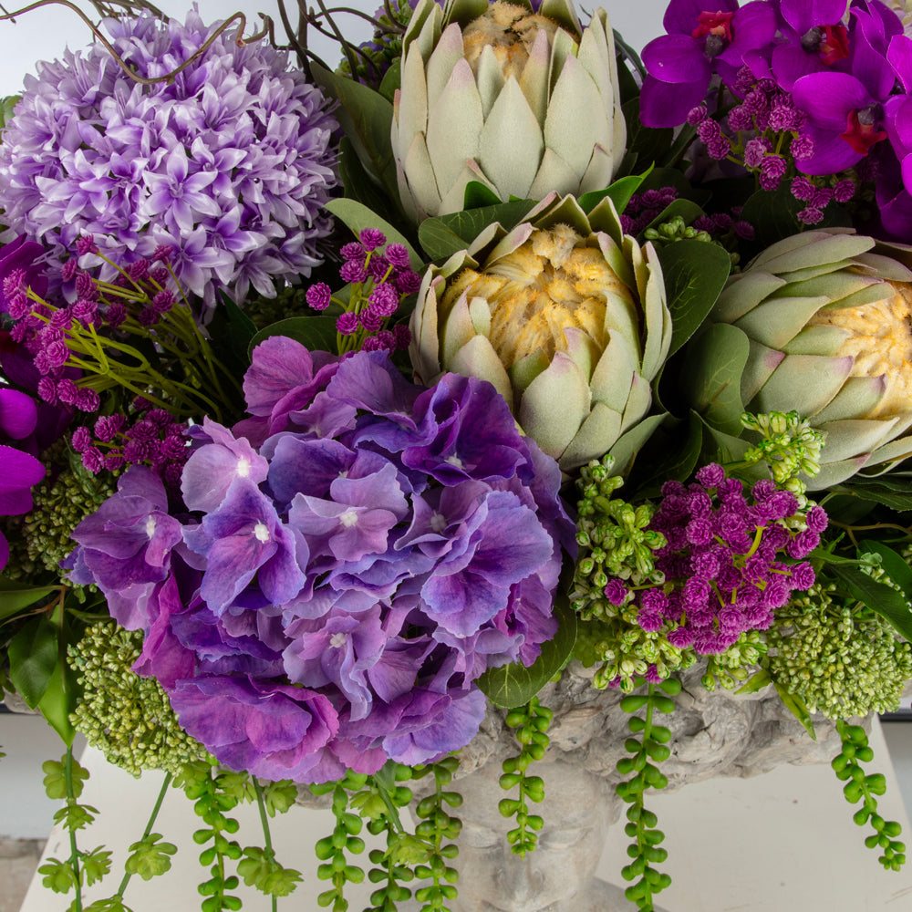 Büst Saksı Karışık Aranjman